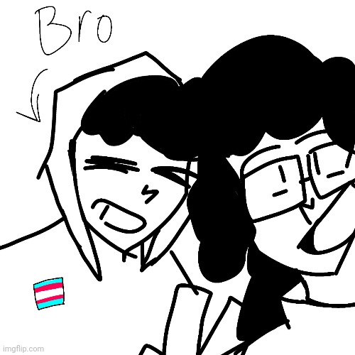 My sister came out as trans, I got a brother! :D | made w/ Imgflip meme maker
