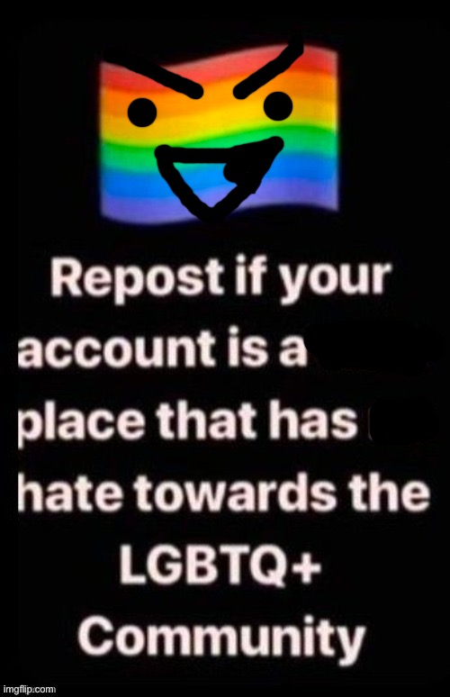 trol | image tagged in repost if your account meets the criteria | made w/ Imgflip meme maker