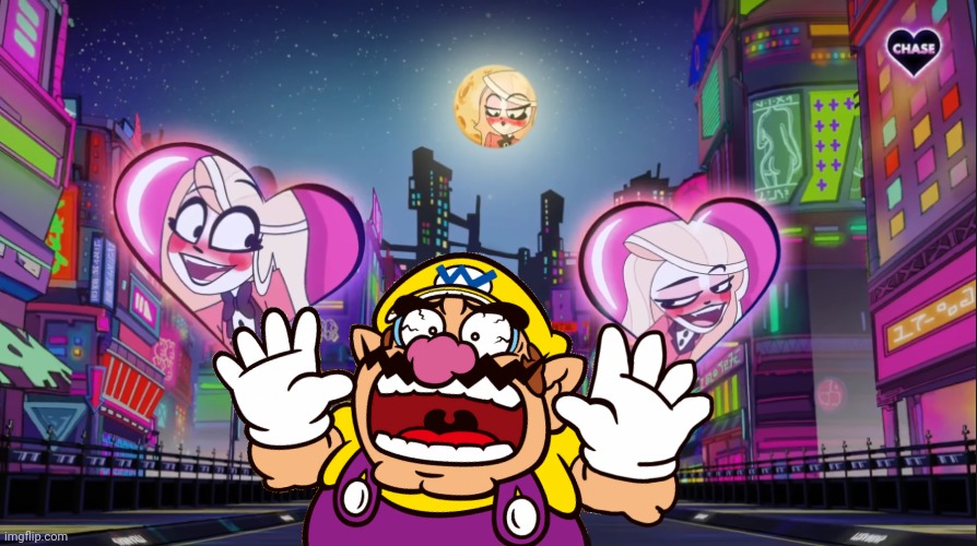 Wario dies while running away from Charlie Morningstar.mp3 | image tagged in verbalase meme template | made w/ Imgflip meme maker
