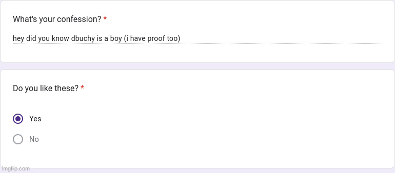https://forms.gle/8cChLNFhxExhwAVJ6 | made w/ Imgflip meme maker