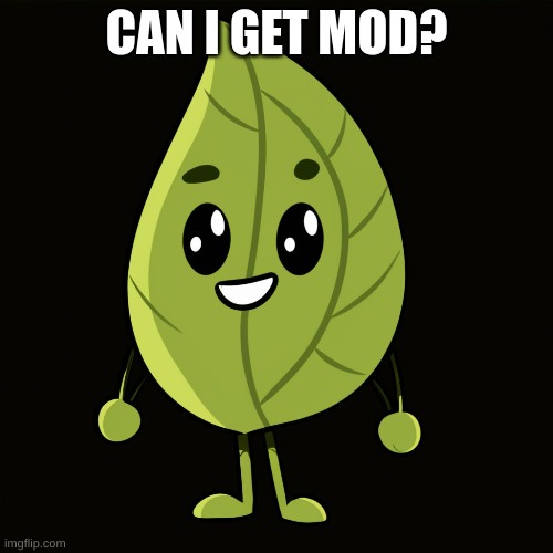 CAN I GET MOD? | made w/ Imgflip meme maker