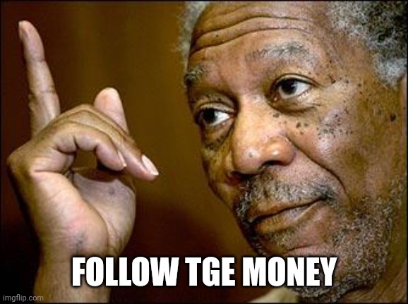 This Morgan Freeman | FOLLOW THE MONEY | image tagged in this morgan freeman | made w/ Imgflip meme maker