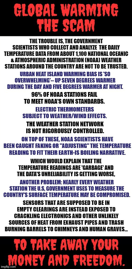 What Suckers They're Taking Us For | image tagged in memes,global warming,scam,temperature,manipulation,facts | made w/ Imgflip meme maker