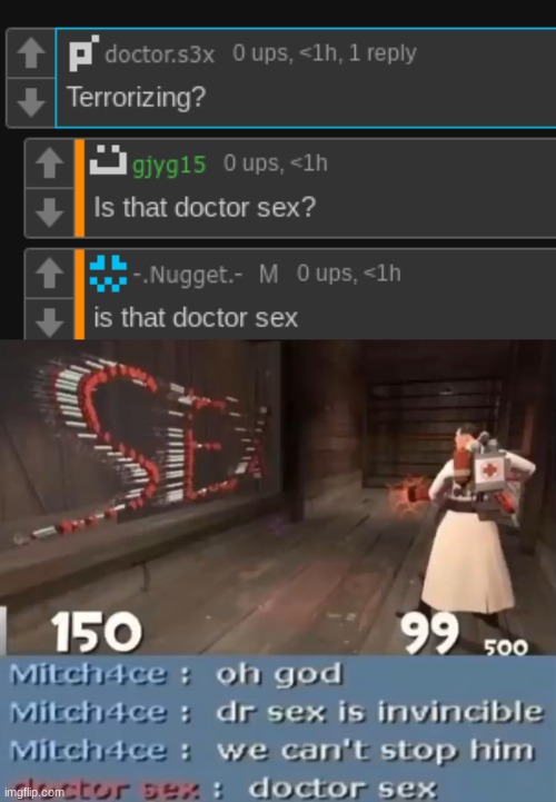 image tagged in doctor sex | made w/ Imgflip meme maker