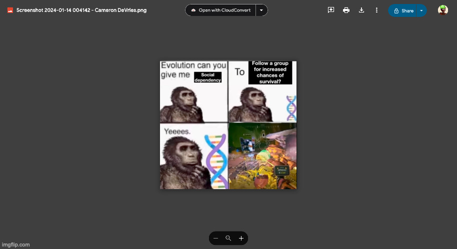 another file submission https://forms.gle/uVYc4qMwPQw5Eq2p9 | made w/ Imgflip meme maker