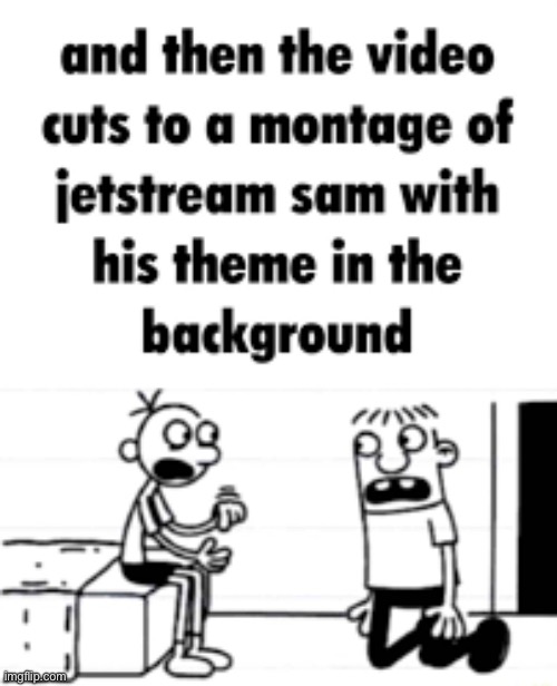 High Quality and then the video cuts Blank Meme Template