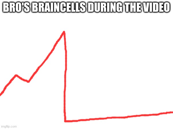 BRO'S BRAINCELLS DURING THE VIDEO | made w/ Imgflip meme maker