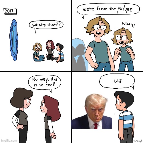 Were from the future | image tagged in were from the future | made w/ Imgflip meme maker