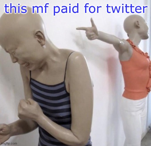 This mf paid for Twitter meme format | this mf paid for twitter | image tagged in this mf paid for twitter meme format | made w/ Imgflip meme maker