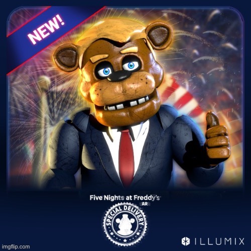 make freddy fazbears pizza great again | made w/ Imgflip meme maker