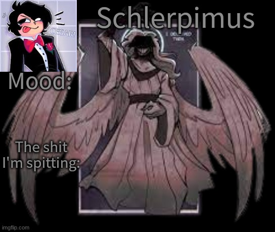 Schlerpimus Announcement Temp Blank Meme Template