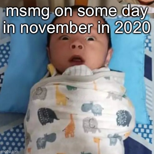 New Born | msmg on some day in november in 2020 | image tagged in new born | made w/ Imgflip meme maker
