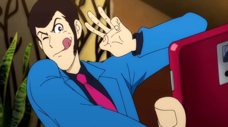High Quality lupin winks Blank Meme Template