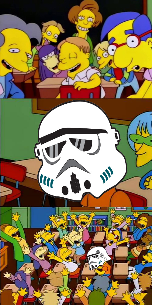 Say the thing, trooper Blank Meme Template