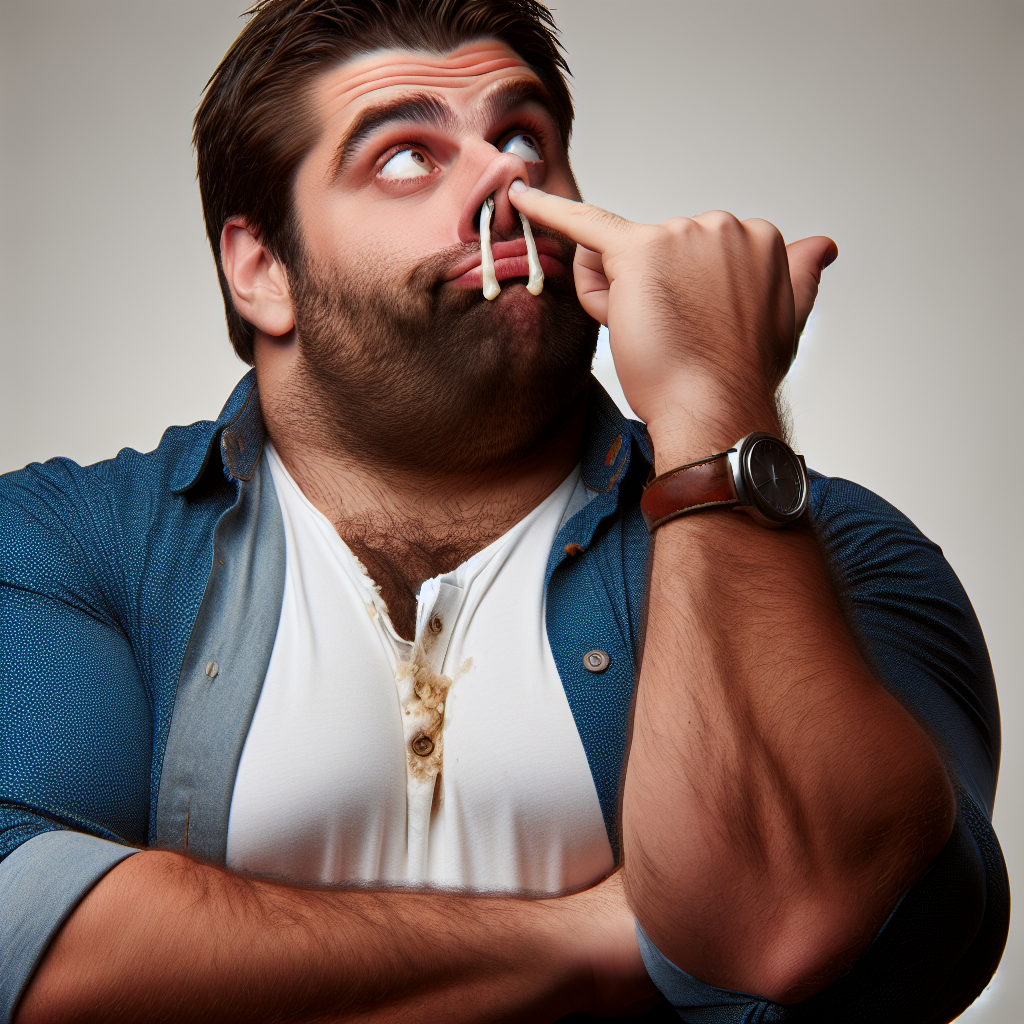 High Quality fat guy picking his boogers Blank Meme Template