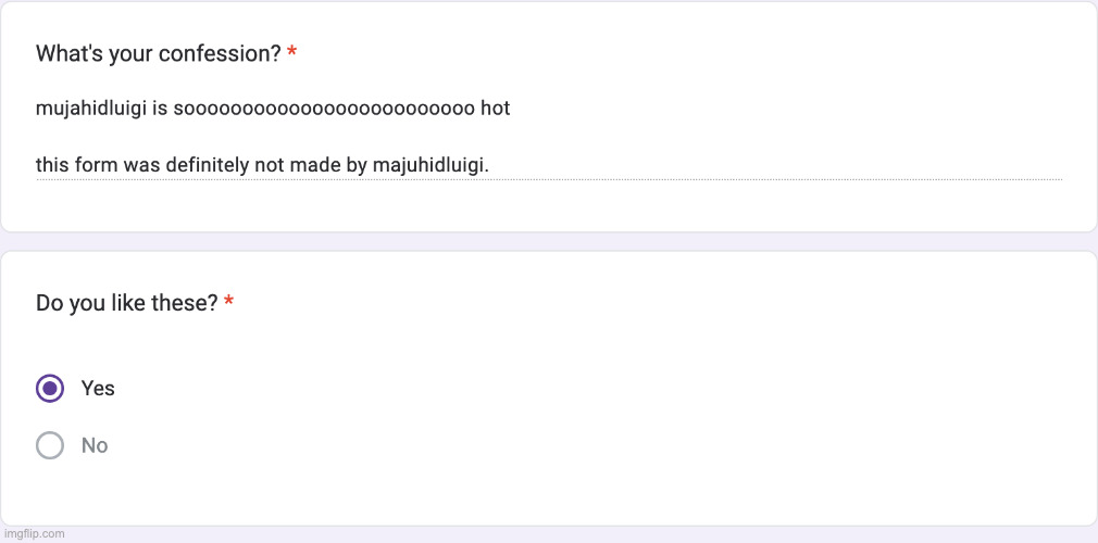 who tf made this i swear i didn't i didn't even sign my form at all | made w/ Imgflip meme maker