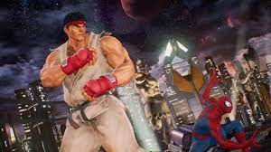 Ryu and Spiderman Blank Meme Template