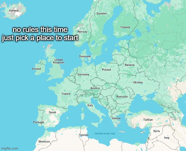 this will be hard | no rules this time just pick a place to start | made w/ Imgflip meme maker