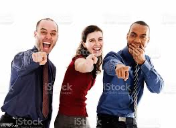 Laughing group of people that are pointing | image tagged in laughing group of people that are pointing | made w/ Imgflip meme maker