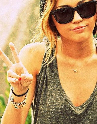 Miley two Blank Meme Template