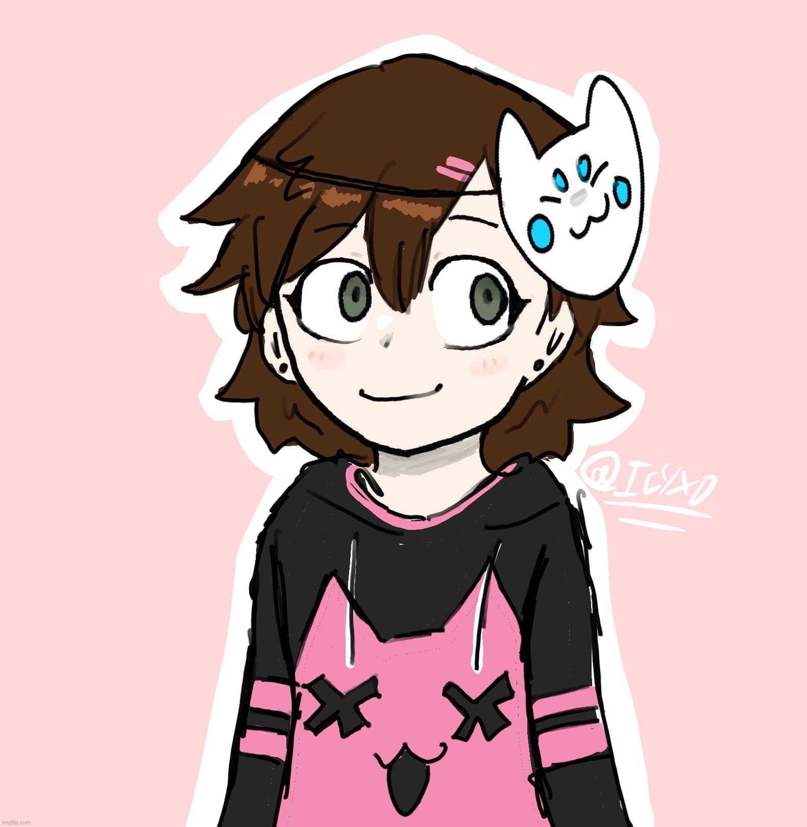 I draw me as a girl, aka a LOLI (°▽°) | made w/ Imgflip meme maker