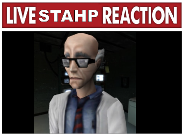 live stahp reaction 4 Blank Meme Template