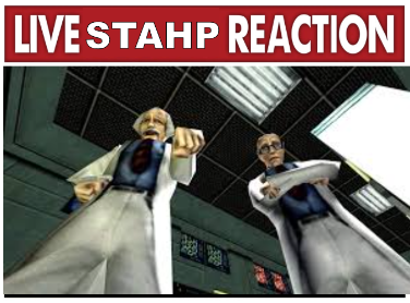 live stahp reaction 6 Blank Meme Template