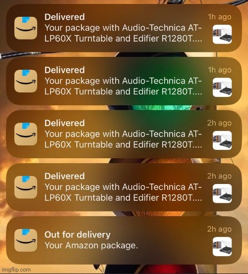 Infinite packages | made w/ Imgflip meme maker