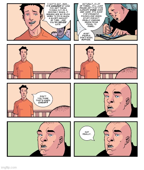 image tagged in invincible,comics | made w/ Imgflip meme maker