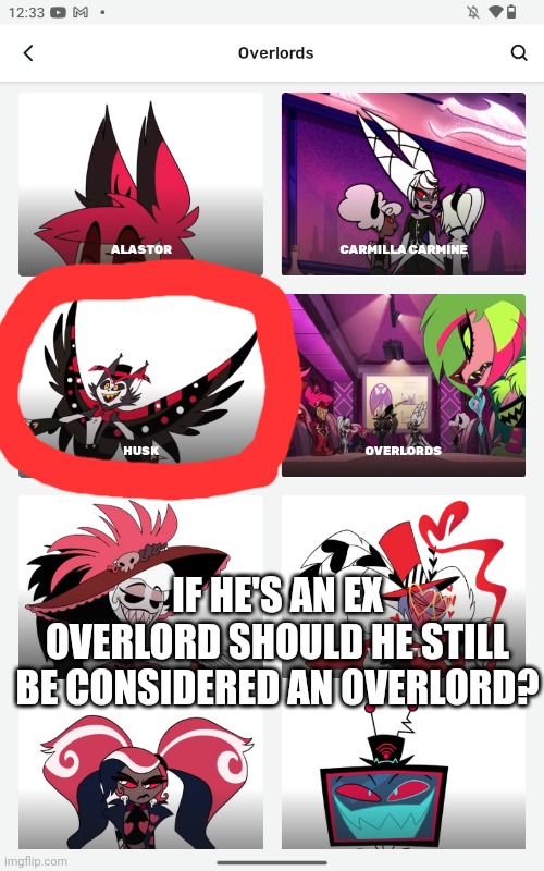 IF HE'S AN EX OVERLORD SHOULD HE STILL BE CONSIDERED AN OVERLORD? | made w/ Imgflip meme maker