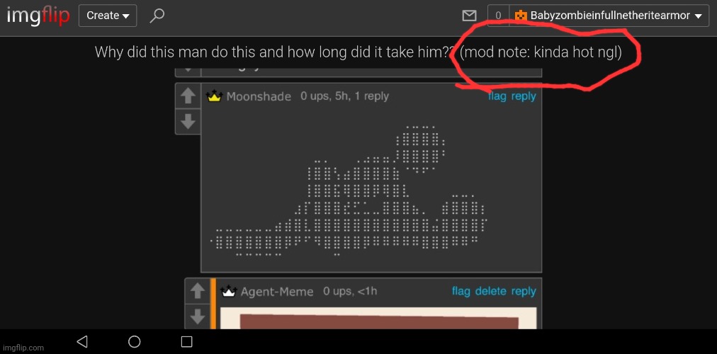 The mod note (Mod note: I love that my mod notes are funnier than the memes) | made w/ Imgflip meme maker