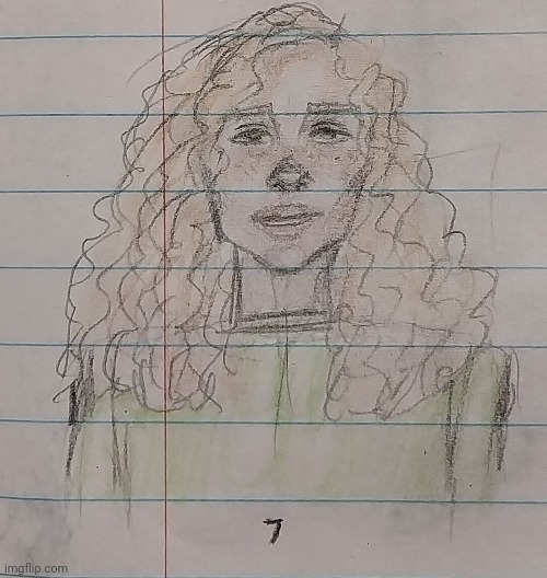 What nationality does she look like? | image tagged in drawings,girl,ginger,white,color,blonde | made w/ Imgflip meme maker