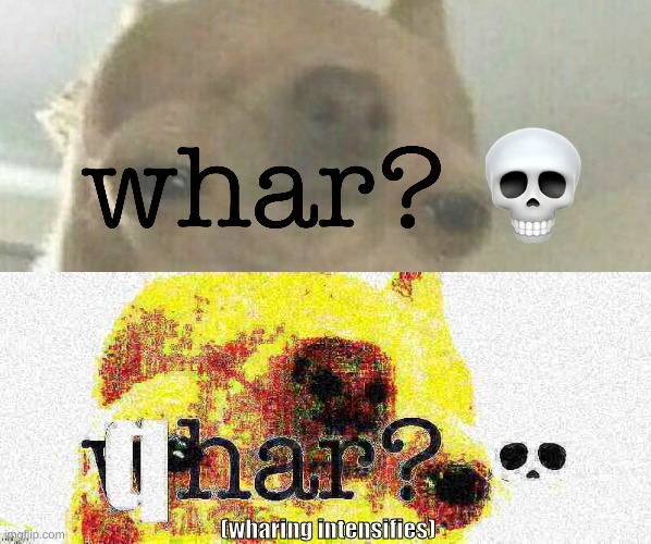 (wharing intensifies) | image tagged in whar,qhar | made w/ Imgflip meme maker