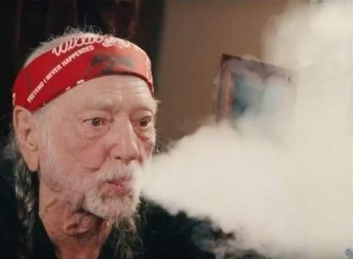 WILLIE NELSON SMOKE CLOUD Blank Meme Template