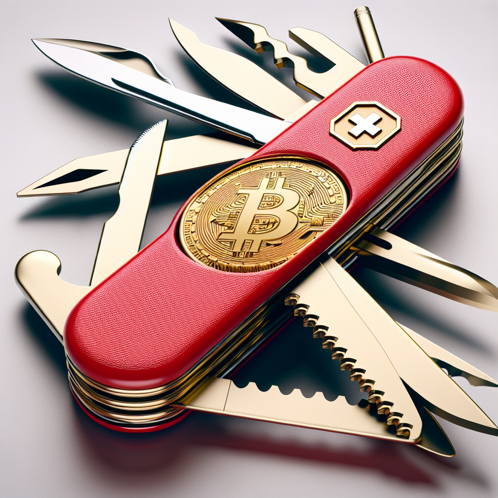 Swiss Bitcoin Knife Blank Meme Template