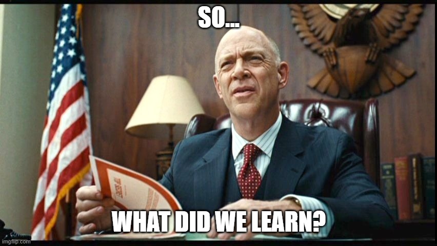What Did We Learn Imgflip