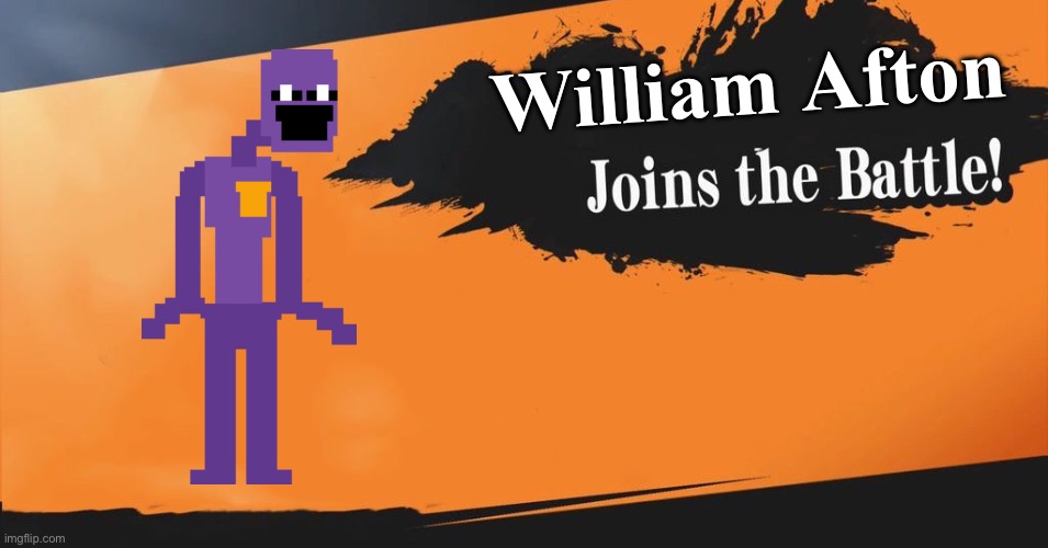 Smash Bros. | William Afton | image tagged in smash bros | made w/ Imgflip meme maker