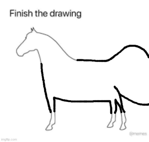 ass | image tagged in finish the drawing | made w/ Imgflip meme maker