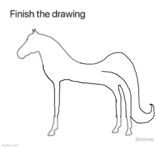 Finish the drawing | image tagged in finish the drawing | made w/ Imgflip meme maker