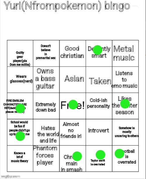 Nfrompokemon bingo | image tagged in nfrompokemon bingo | made w/ Imgflip meme maker