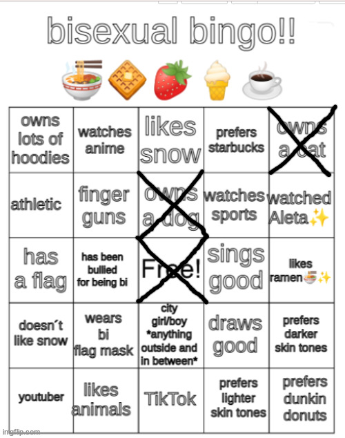 I hate these kinds of bingos | image tagged in bi bingo | made w/ Imgflip meme maker