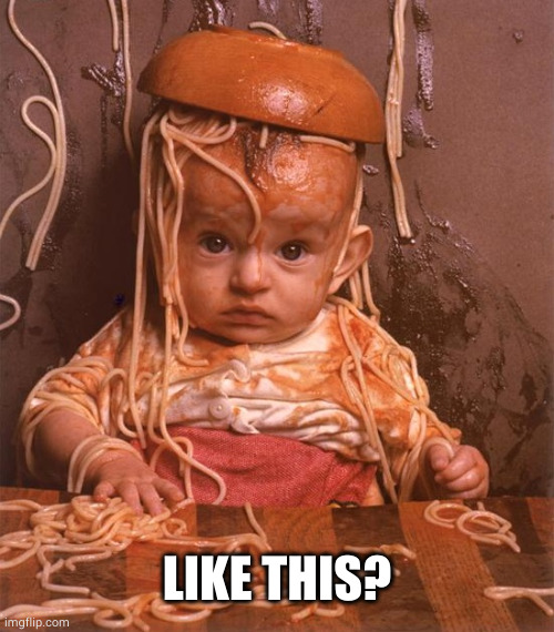 spaghetti | LIKE THIS? | image tagged in spaghetti | made w/ Imgflip meme maker
