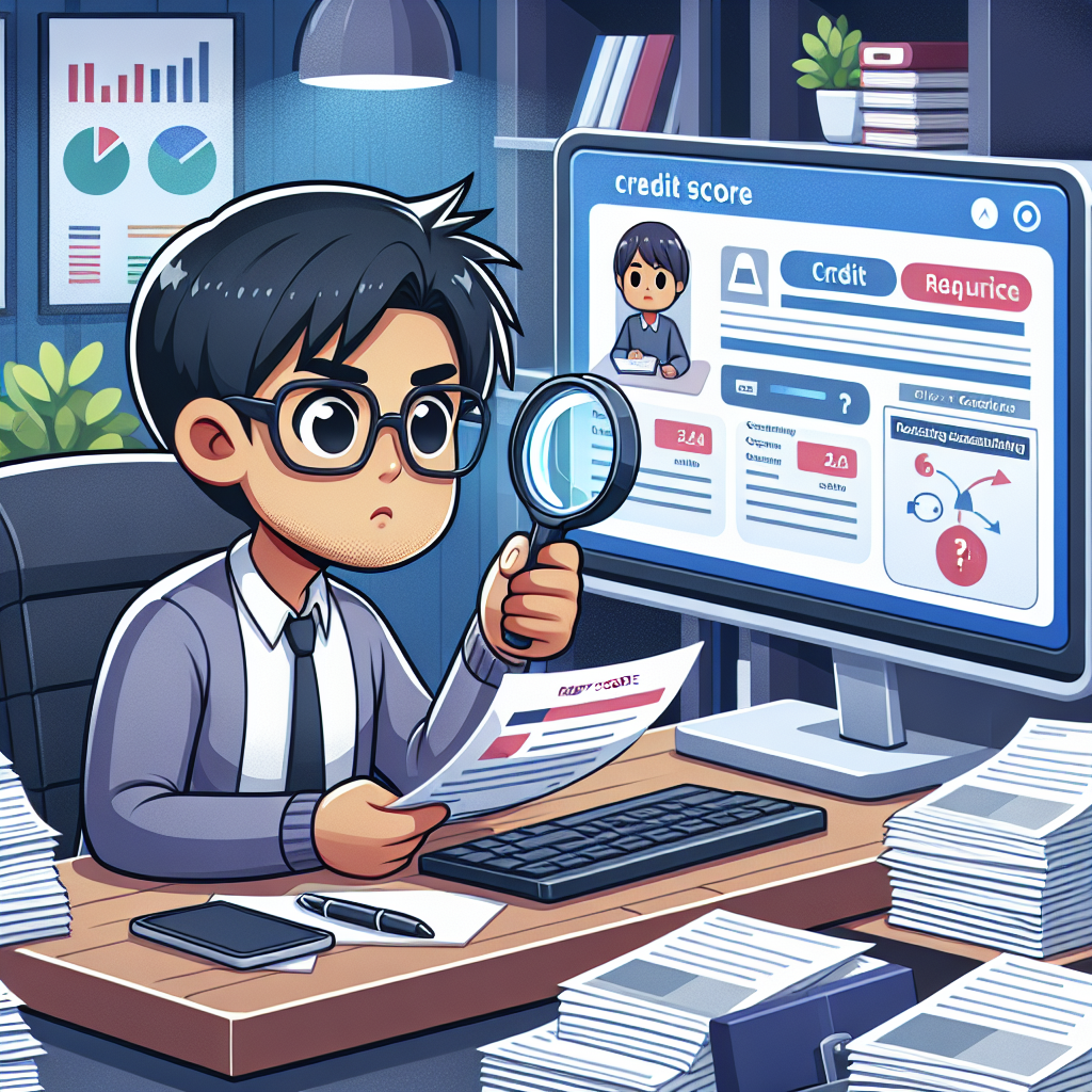 High Quality man fixing his credit score Blank Meme Template