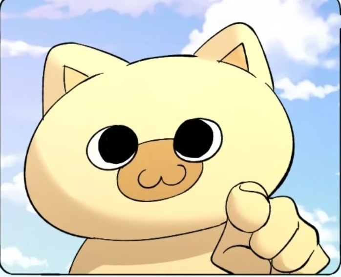 High Quality Cat pointing seriously at you Blank Meme Template