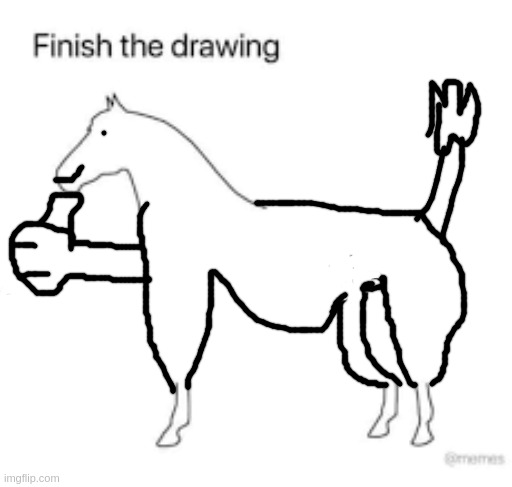 I tried. | image tagged in finish the drawing | made w/ Imgflip meme maker