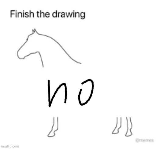 Finish the drawing | image tagged in finish the drawing | made w/ Imgflip meme maker