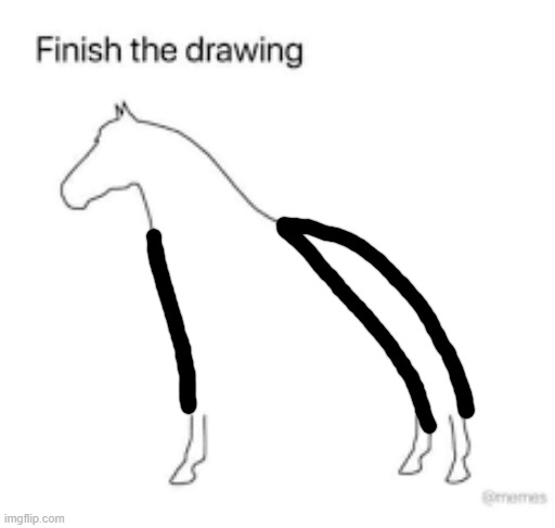 Finish the drawing | image tagged in finish the drawing | made w/ Imgflip meme maker