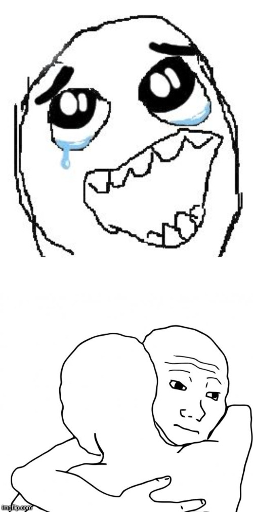 image tagged in memes,happy guy rage face,i know that feel bro | made w/ Imgflip meme maker