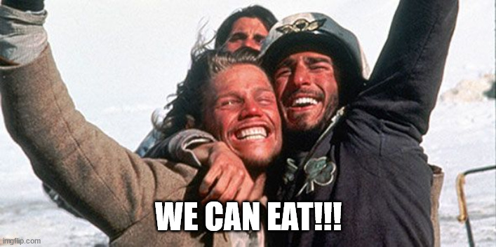 WE CAN EAT!!! | made w/ Imgflip meme maker