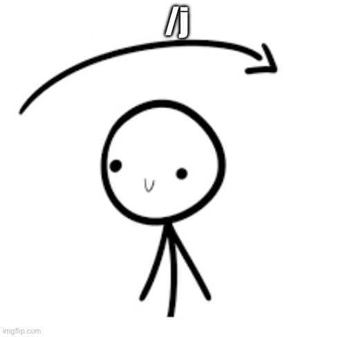 Went over my head | /j | image tagged in went over my head | made w/ Imgflip meme maker